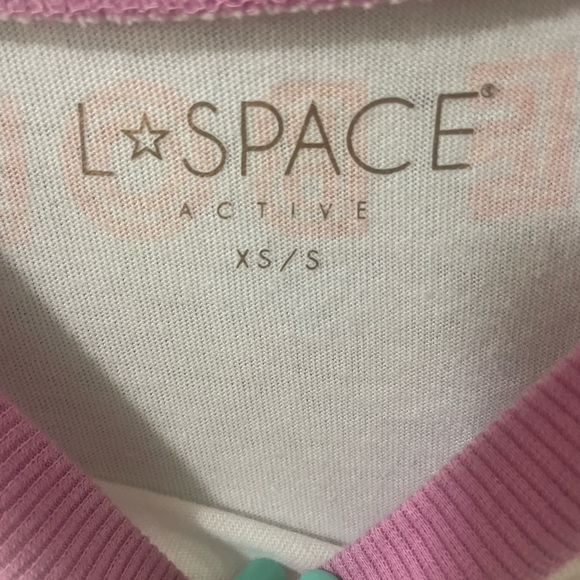 L-SPACE TO THE LIMIT TOP OVERSIZED RIBBED CUFFS COLOR BLOCKED SLEEVES - Picture 5 of 16